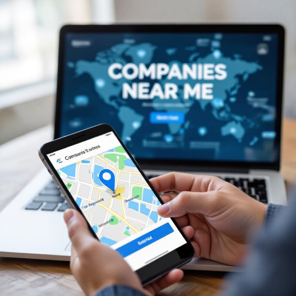 searching website companies near me