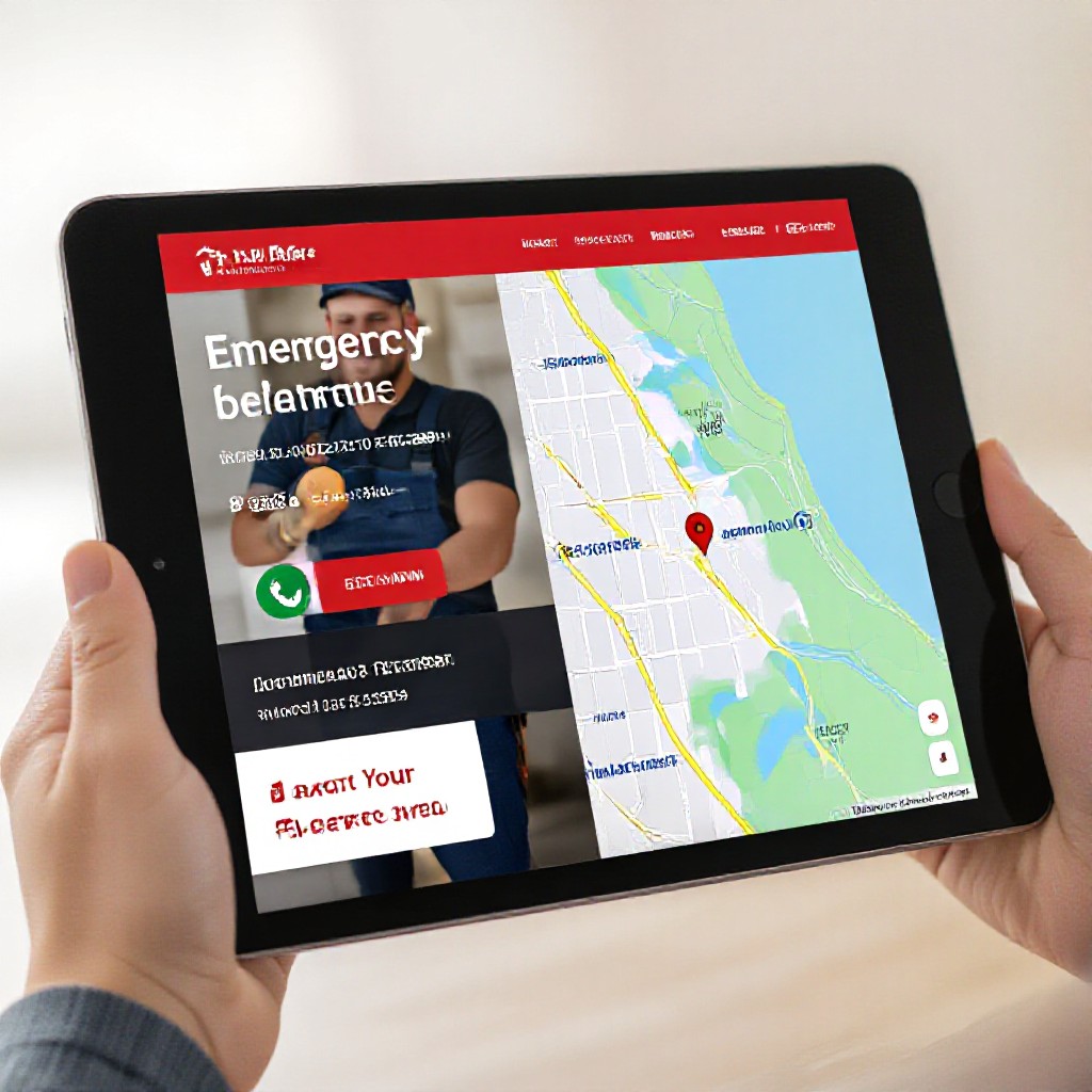 Plumber website example