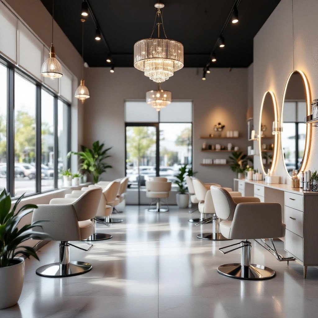 Salon website example