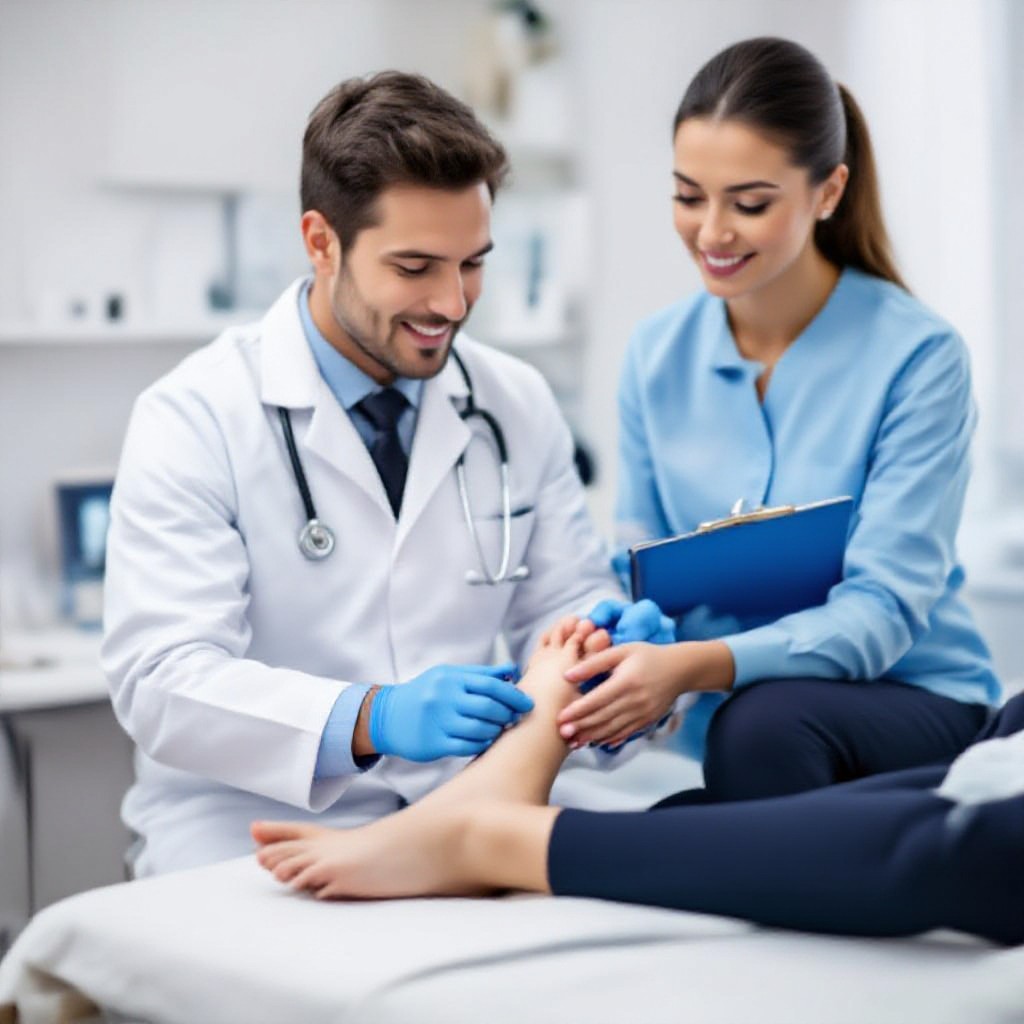 podiatry clinic patient care