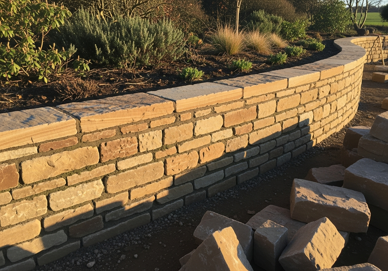 Retaining wall project