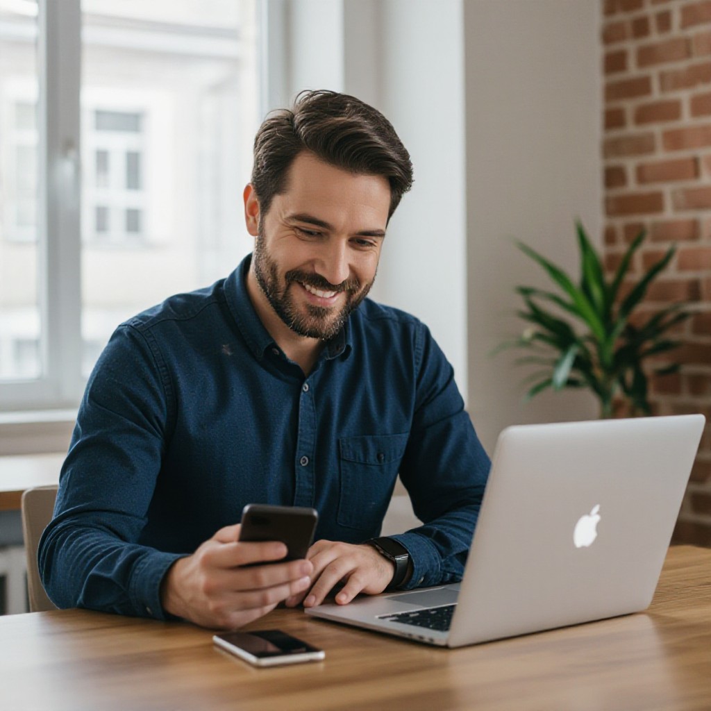 Small business web designs on mobile and desktop