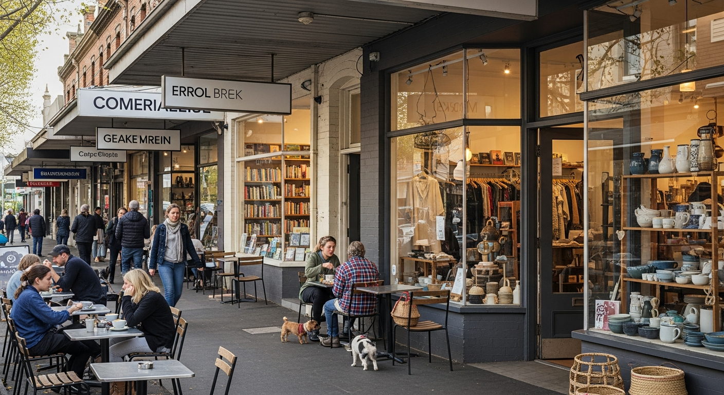North Melbourne streetscape