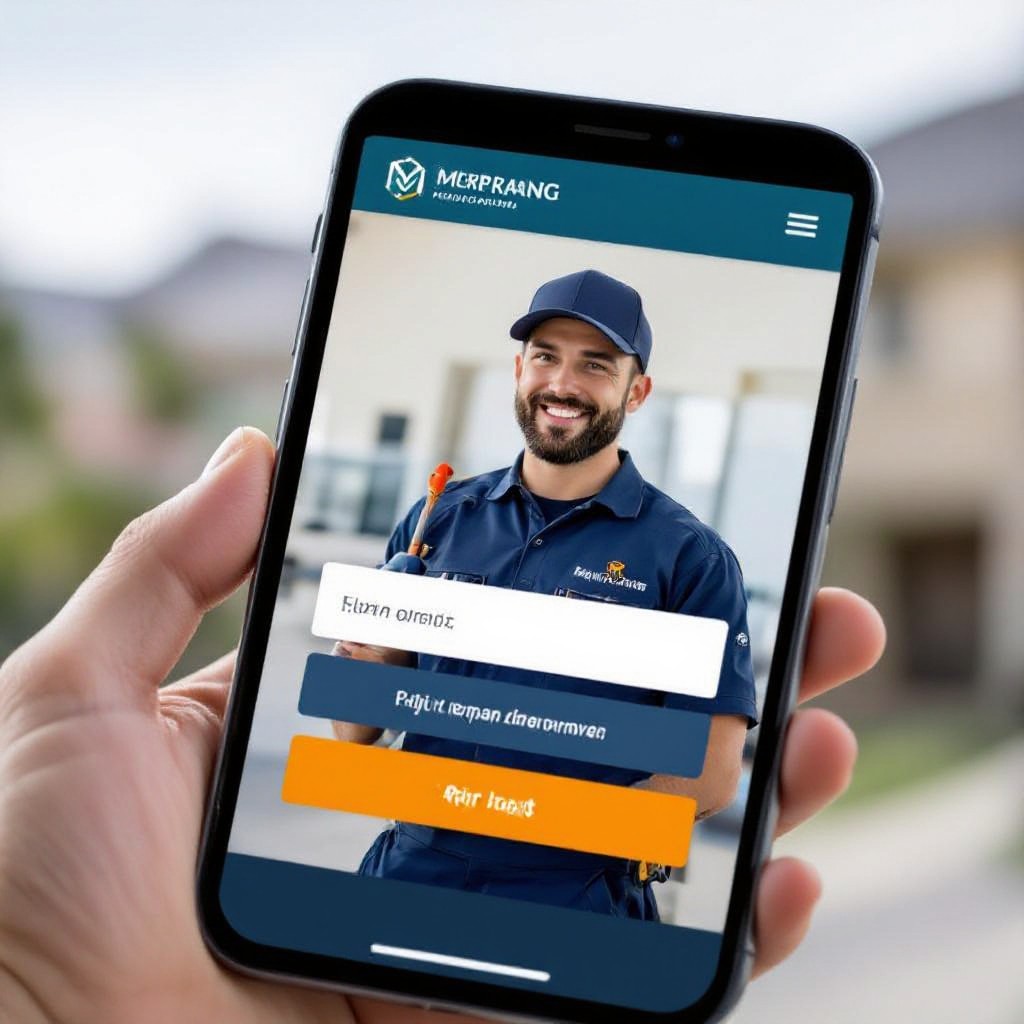 Merriang website on mobile