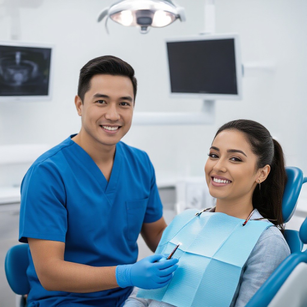 Camberfield dentist patient