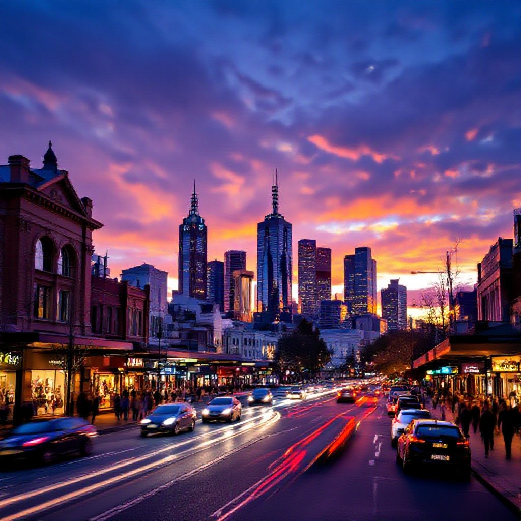 Melbourne skyline