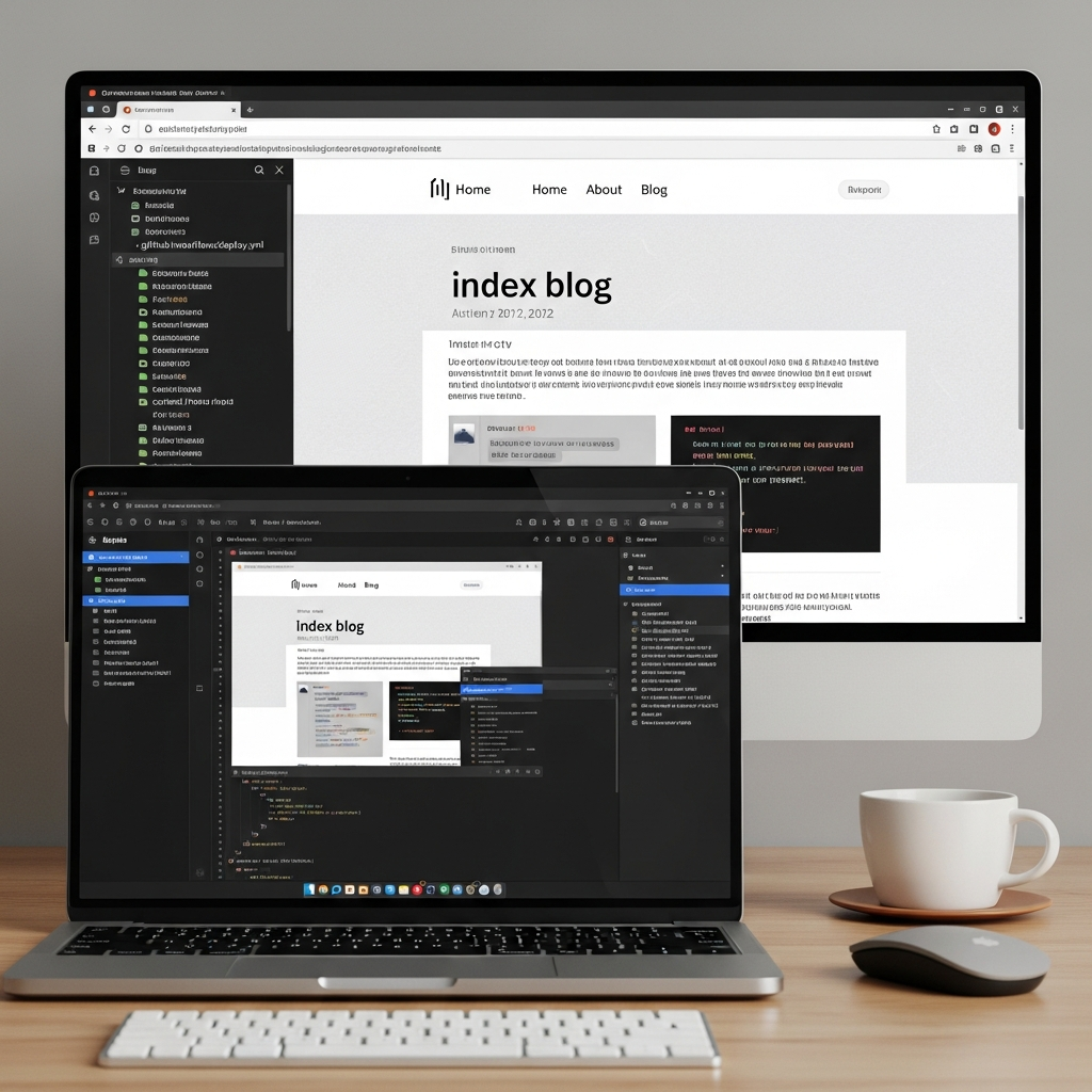 GitHub static site preview