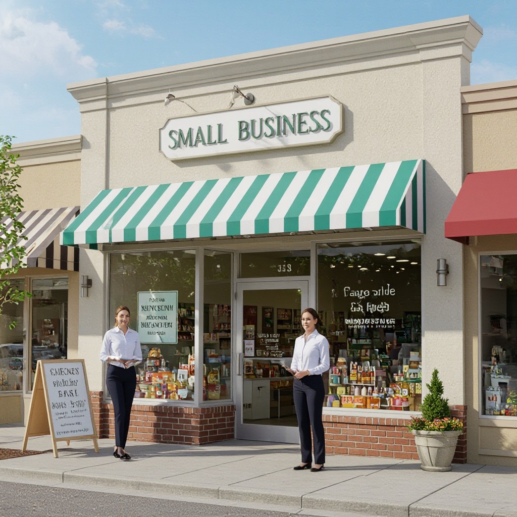 Local Shaw business website preview