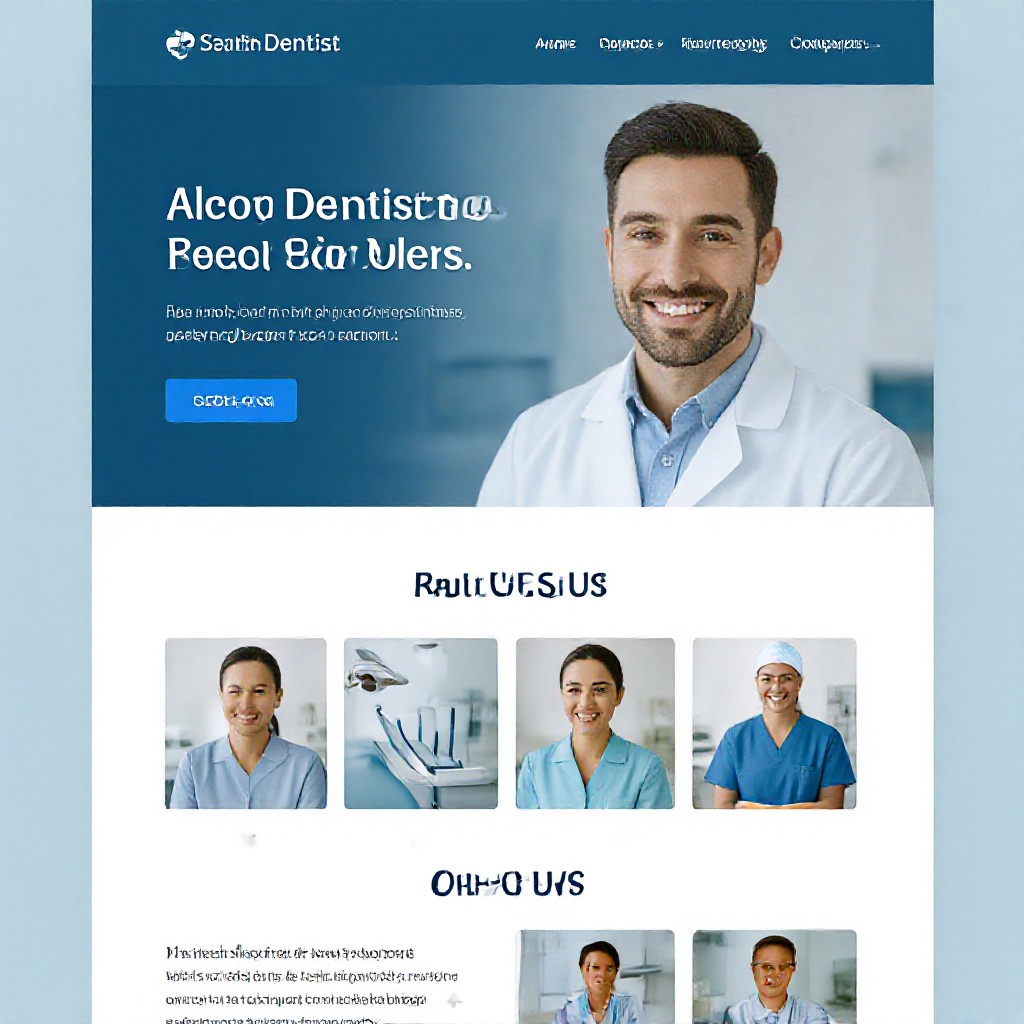 Dental website sample