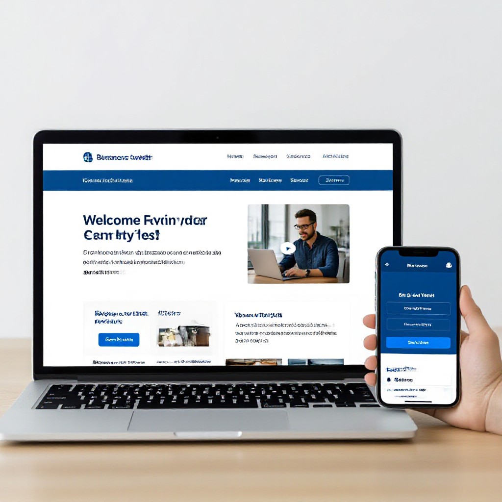 Professional website vs free site builder