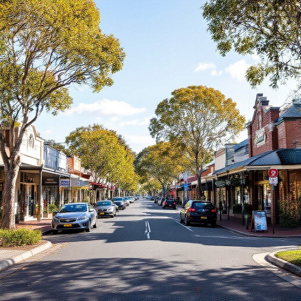 Yarrambat local businesses and main street