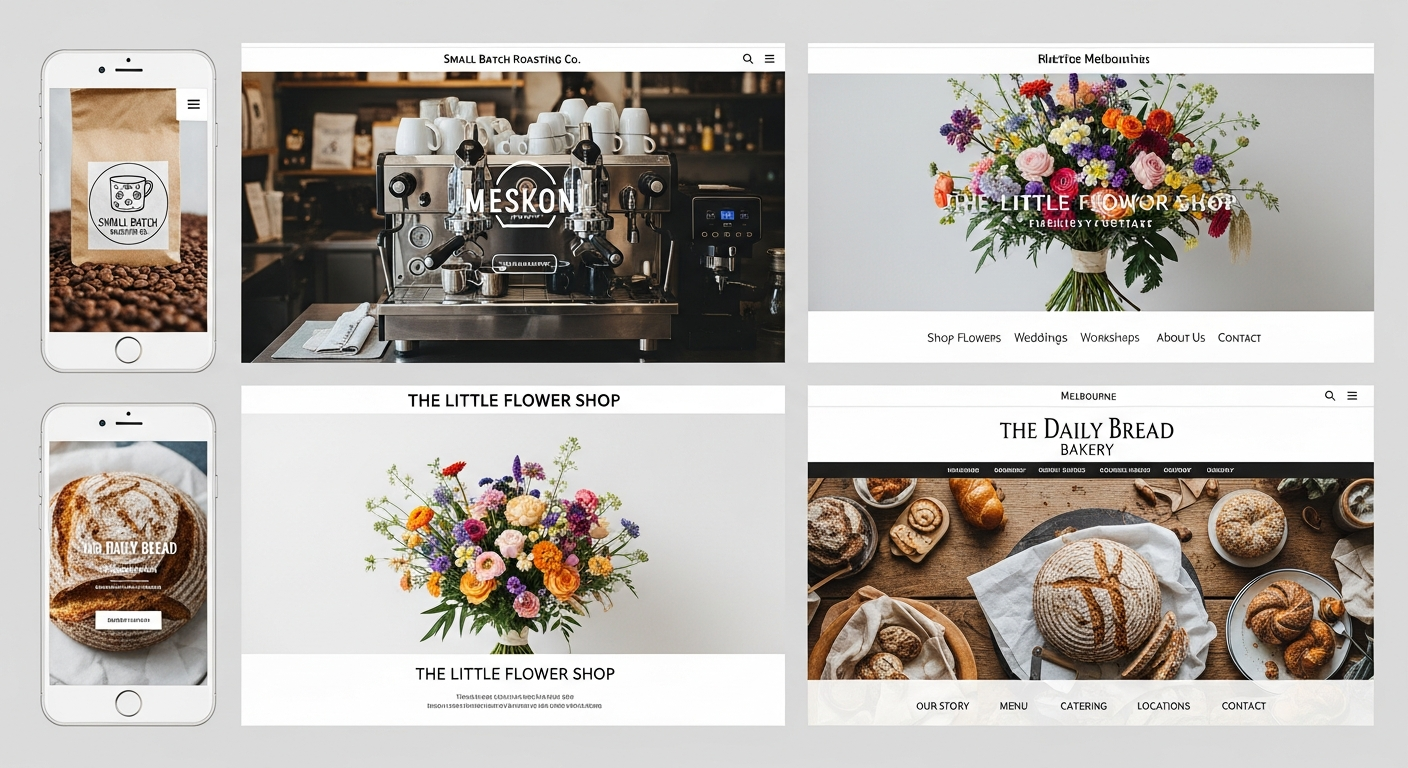 Melbourne website examples
