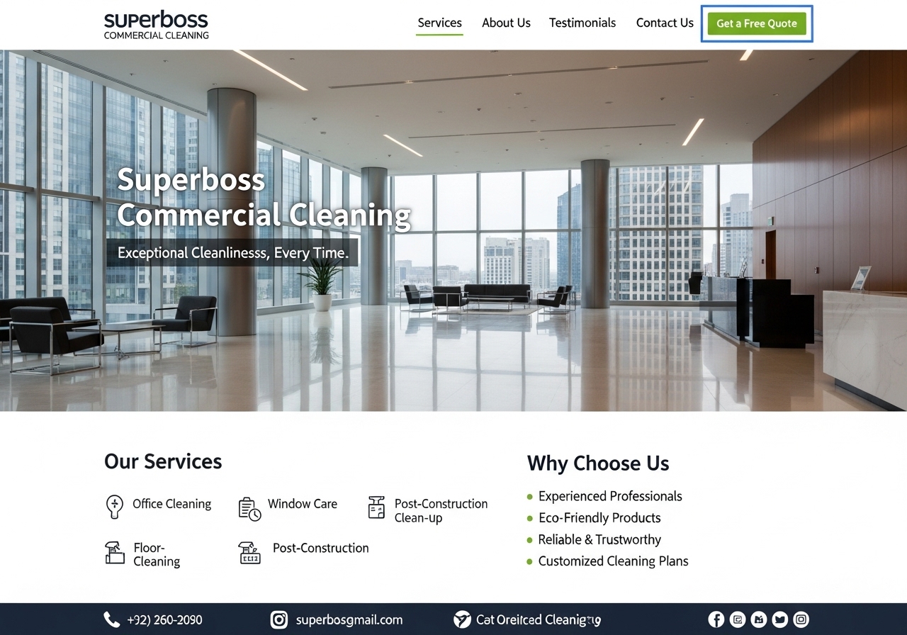 Superboss Commercial Cleaning