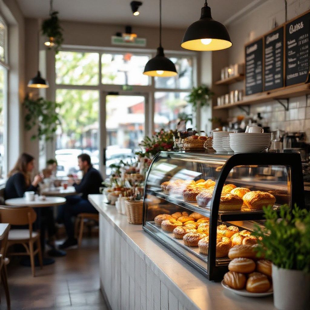 Croydon South café website example