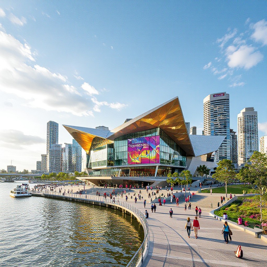 South Bank Brisbane riverfront