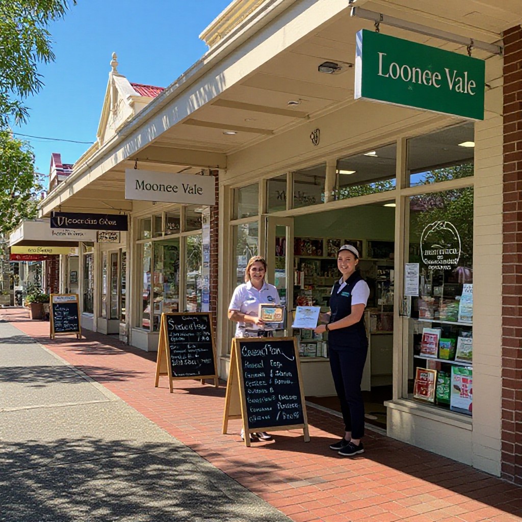 Moonee Vale local business website preview