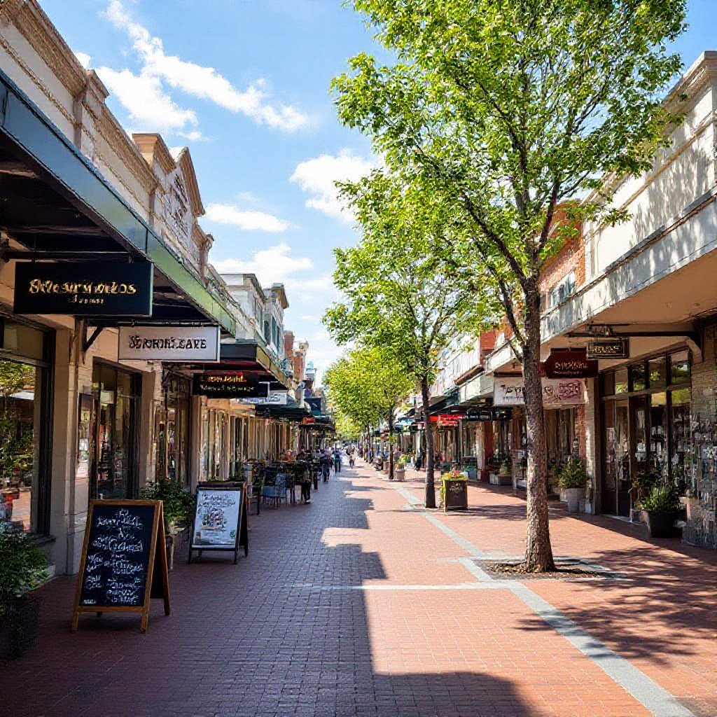 Rosanna East streetscape