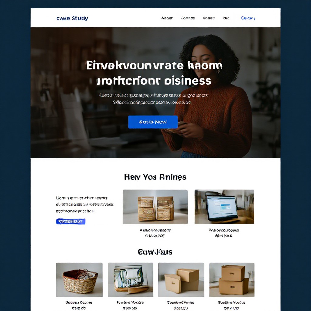 Case study screenshot