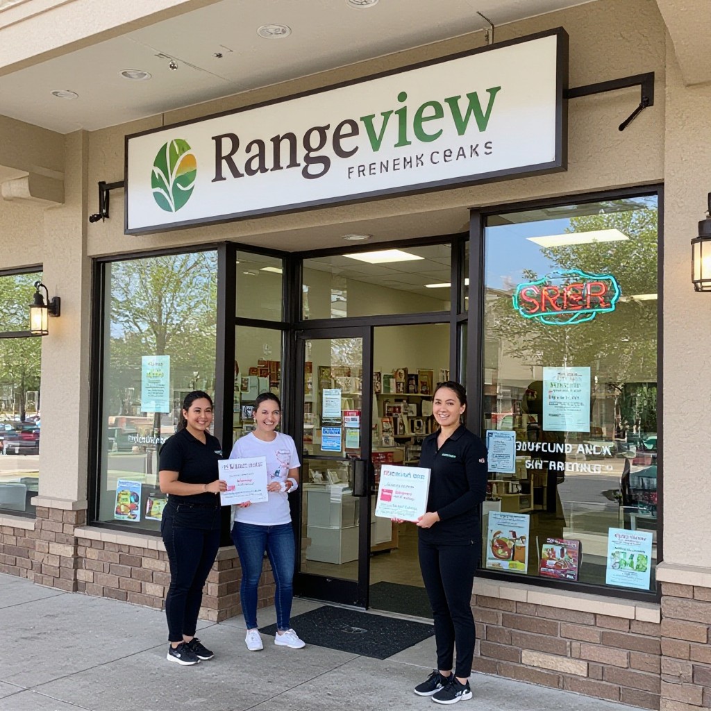 Rangeview small business storefront