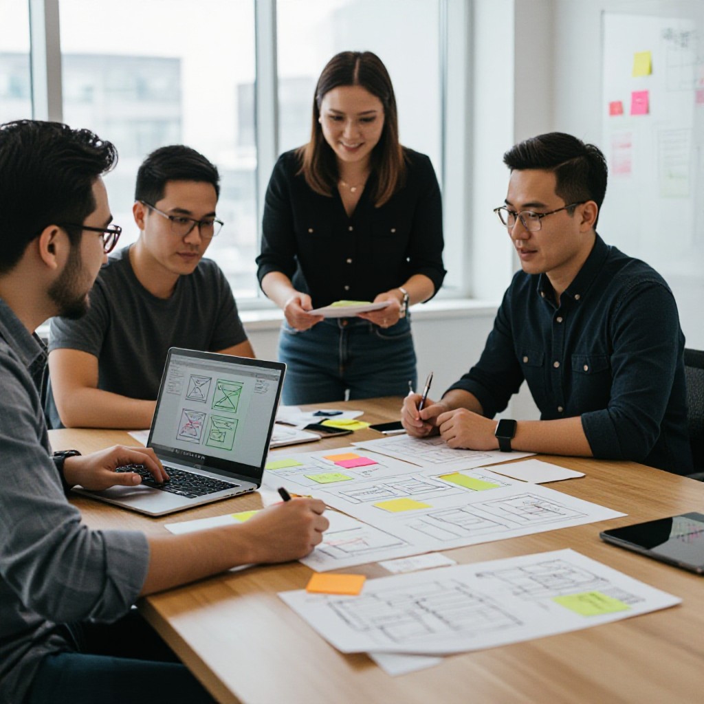 web design agency team