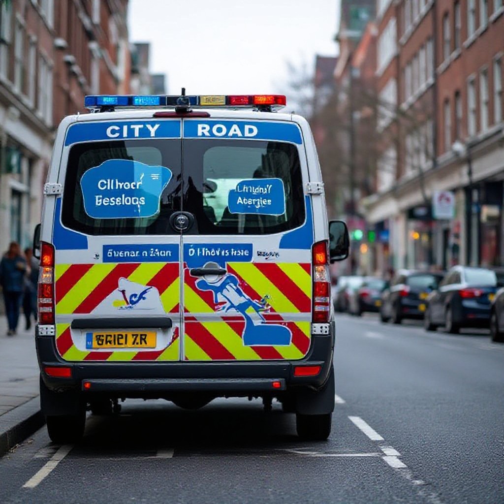 City Road tradesperson