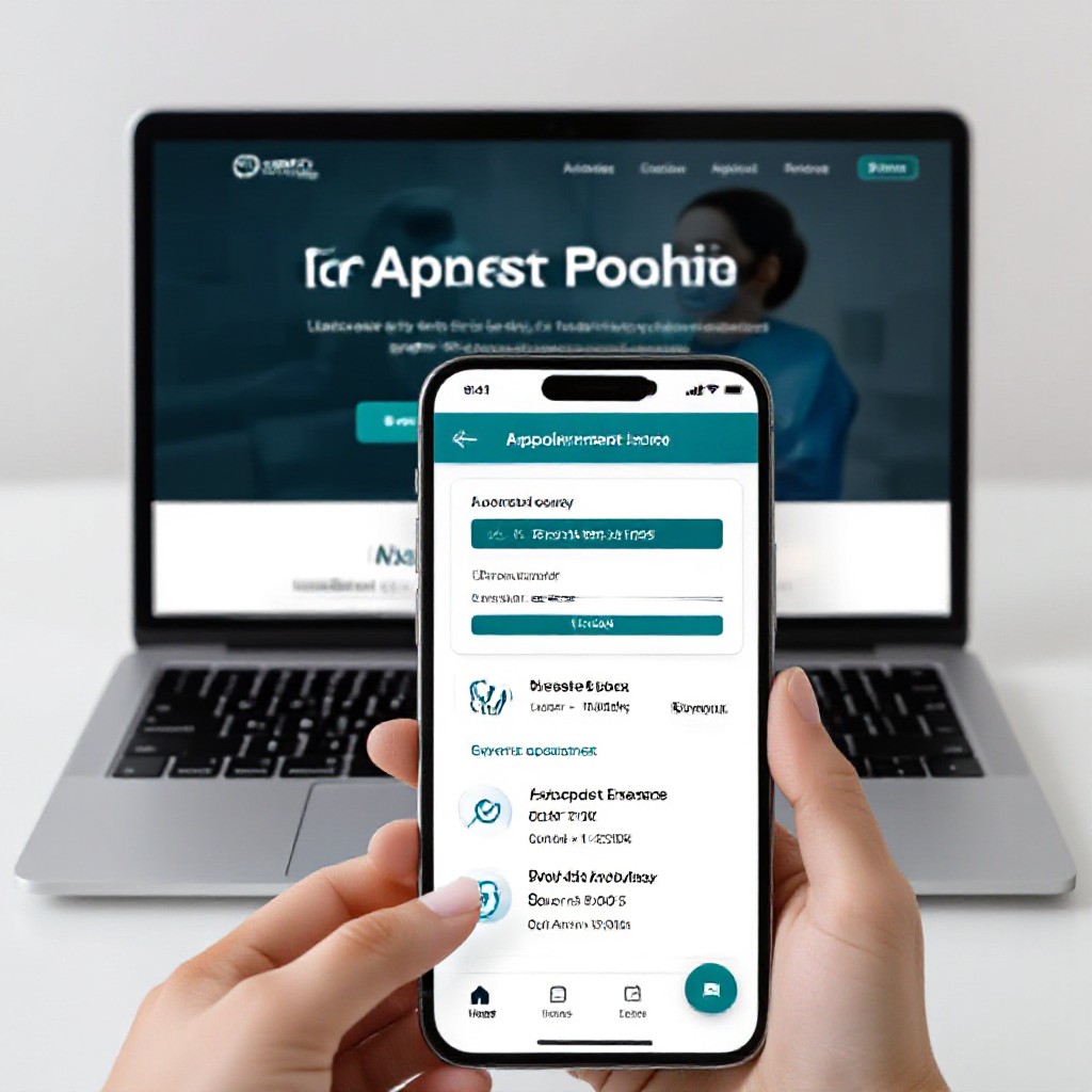 dental website on devices