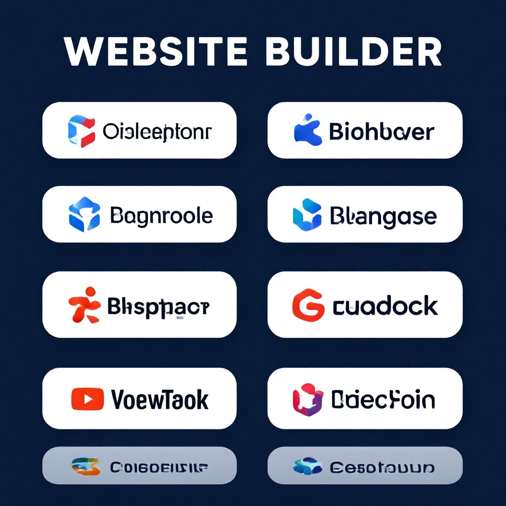 Website builder logos