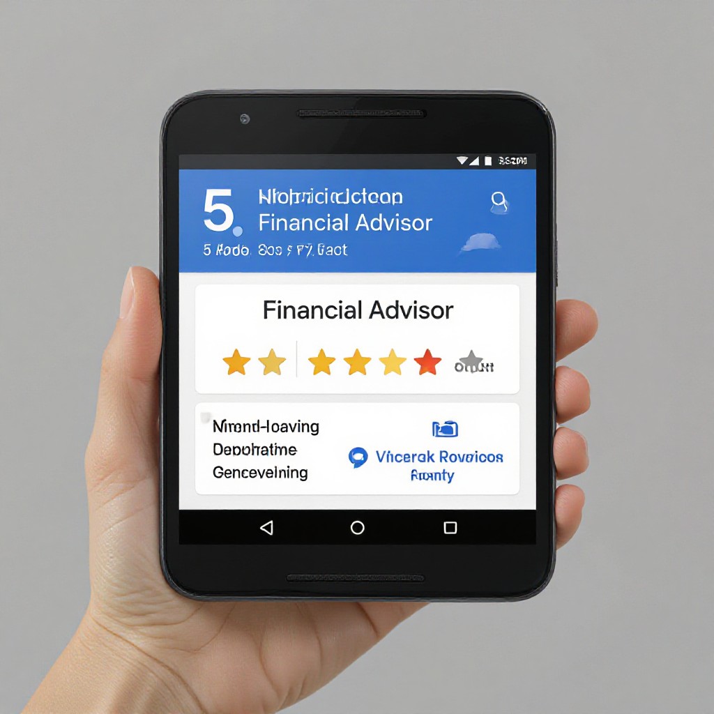 Google Business Profile with reviews