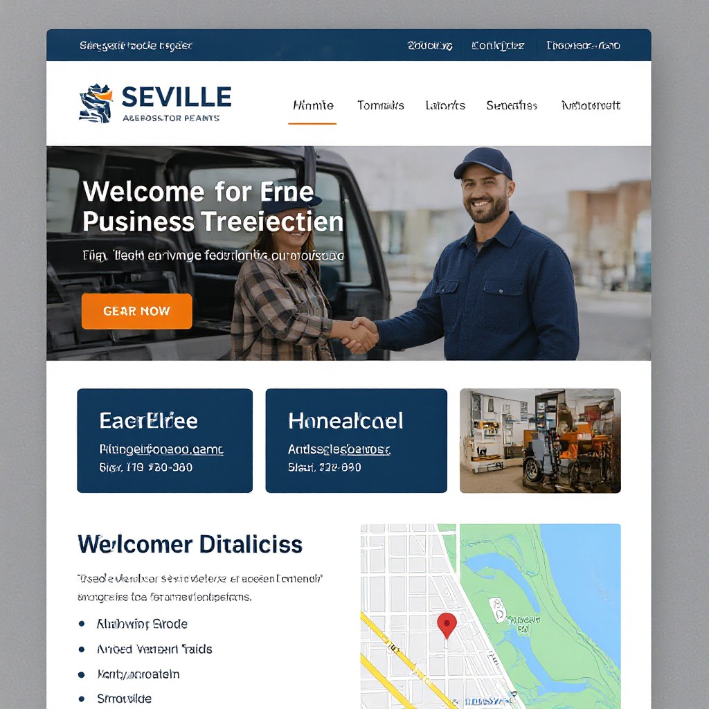 Seville website example