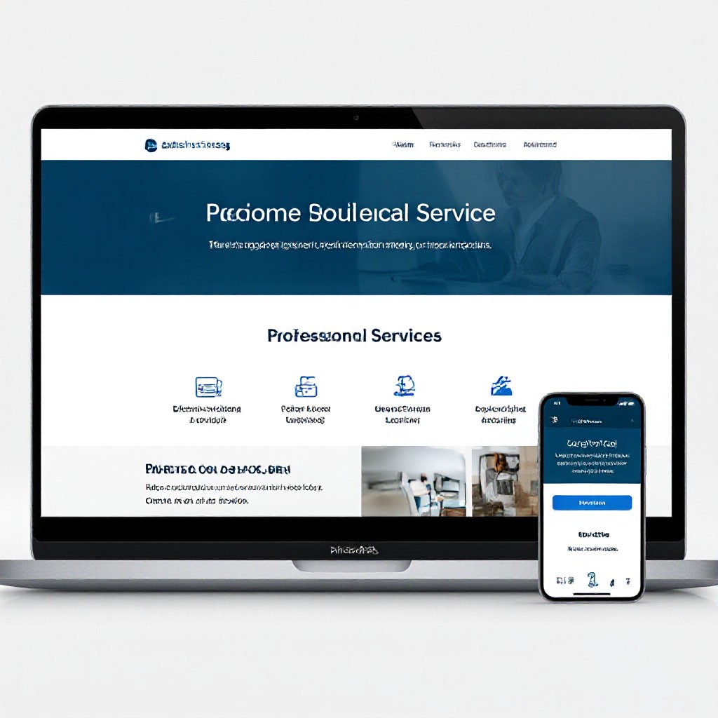 example small business website