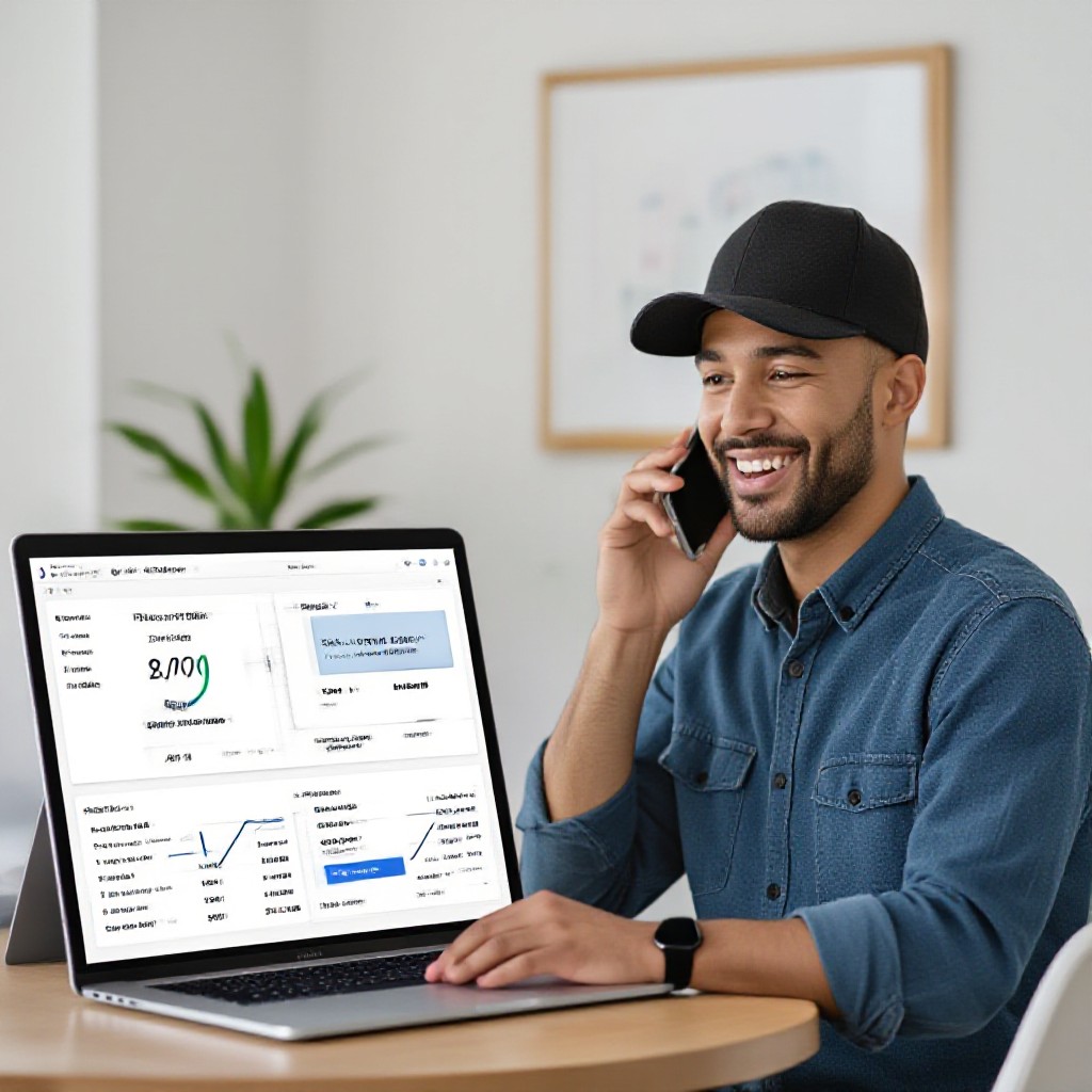 Congero website updates via phone