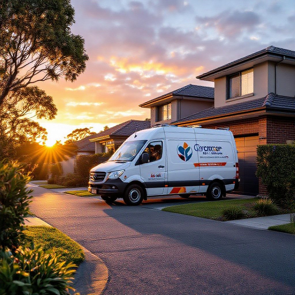 Sydney carpet cleaning van